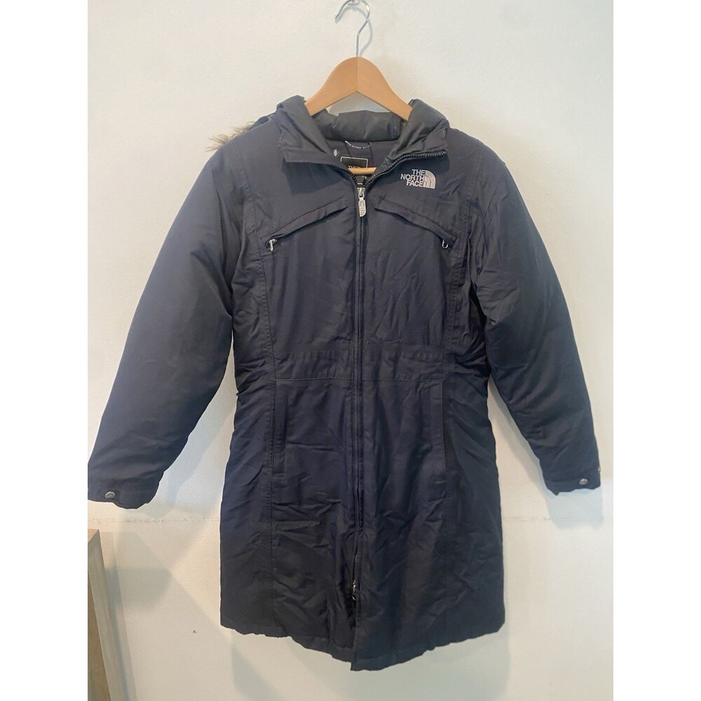 The North Face Arctic Parka Down Hyvent Coat Black Women's Size S